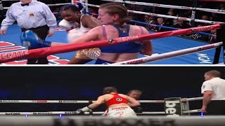 Claressa Shields vs Savannah Marshall Fight Highlights [upl. by Aticnemrac568]