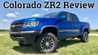 2018 Chevrolet Colorado ZR2 Diesel  Review and Drive [upl. by Anaicilef]