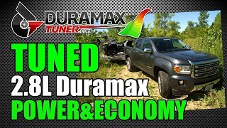 Tuned 28L Duramax  POWER amp ECONOMY [upl. by Fionnula]