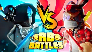 Tanqr vs Kreek  The WINNERS of RB Battles Championship Season 1 amp 2 Roblox Battles [upl. by Otrevire]