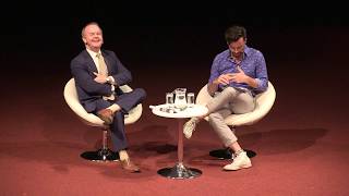 Ian Hislop amp Jolyon Rubinstein  Posttruth amp Satire Sheffield DocFest 2017 [upl. by Scibert]