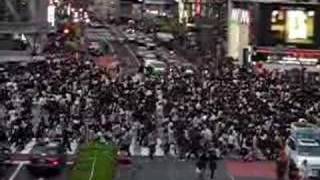 Saturday afternoon at Shibuya Crossing Tokyo [upl. by Loferski]