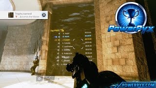 Titanfall 2  Becomes the Master Trophy  Achievement Guide Top 3 on Gauntlet Scoreboard [upl. by Adnuahsal]