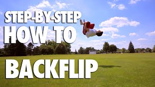 How To Backflip  Tutorial [upl. by Saerdna233]