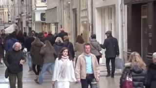 Avignon France part 2 walking tour in Old Town [upl. by Eelik]