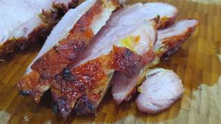 Como assar pernil na airfryer bem fácil [upl. by Ahsiekit19]