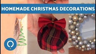 DIY Best Homemade Christmas Decorations [upl. by Noevart396]