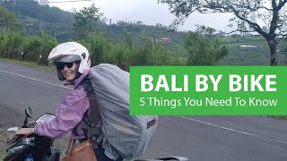 Dont ride a motorbike in Bali without knowing this [upl. by Jezabella]