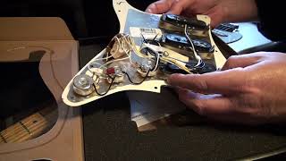 Replacing A Stratocaster Loaded Pickguard [upl. by Rockwood]