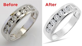 Hi End Jewelry retouching amp Photoshop Tutorial [upl. by Hesler662]