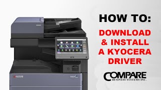 Download and Install A Kyocera Driver StepByStep [upl. by Enilarak]