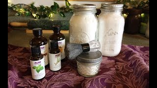 How To Make a Natural Deodorant Powder [upl. by Robinette527]