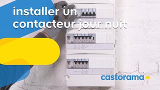 Installer un contacteur journuit Castorama [upl. by Roseanna]