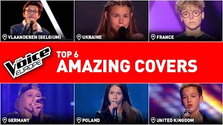 Crazy good covers in The Voice Kids  TOP 6 [upl. by Nettie]