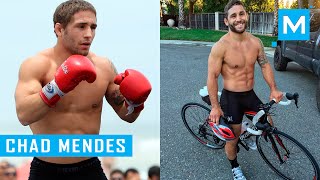 Chad Mendes Conditioning Traning Workouts  Muscle Madness [upl. by Ashly]