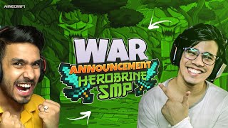 War Tonight   Herobrine SMP Day 33 [upl. by Cort]