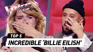 MOST emotional BILLIE EILISH Blind Auditions in The Voice 2020 [upl. by Sanez582]