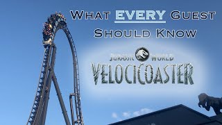 VELOCICOASTER  What EVERY Guest Should Know [upl. by Neira]