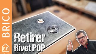 Comment retirer un rivet pop facilement [upl. by Idaf4]