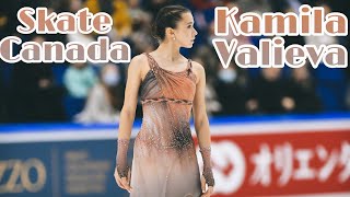 Kamila Valieva Won The Short Program At Skate Canada [upl. by Yelsnik]