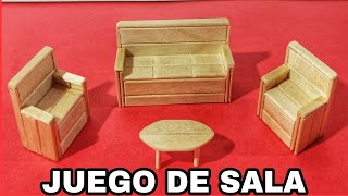 como hacer muebles para maquetas [upl. by Aicsile613]