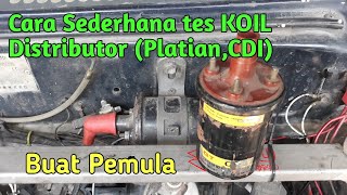 CARA TES COIL CDI PLATINA KONDENSOR [upl. by Jecoa]