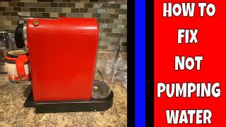 How To Fix Your NESPRESSO Coffee Machine That Wont Pump Water  Air Lock  EASIEST Method I Can Find [upl. by Elfont]