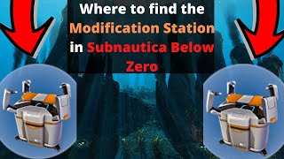 Where to get the Modification Station in Subnautica Below Zero [upl. by New595]