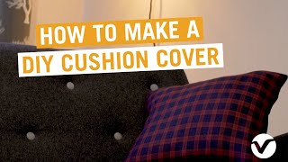 How to Make a DIY Cushion Cover [upl. by Demp]