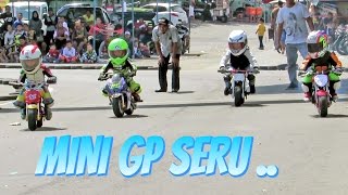 Anak Kecil Balap Motor Umur 310 Tahun Berani Ngebut  Pocket Bike Racing Kids MINI GP Indonesia [upl. by Richie]