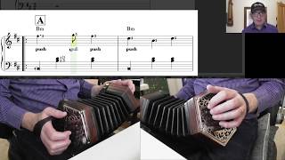 Emmas Waltz  30 Button GD Anglo Concertina Video Performance And Tutorial Clip [upl. by Thun768]