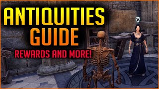 Antiquities Guide How to get Leads Mythic Items Scrying Excavation and more Greymoor ESO [upl. by Ahsaeym]