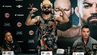 BKFC 56 Perry vs Alvarez Press Conference  Live [upl. by Connolly178]