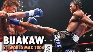 Buakaw  K1 World Max 2004 Domination Highlights [upl. by Kotick]