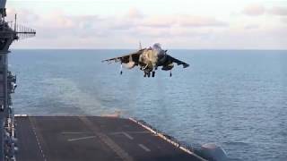 AV8B Harrier Landing and Take Offs [upl. by Melloney]