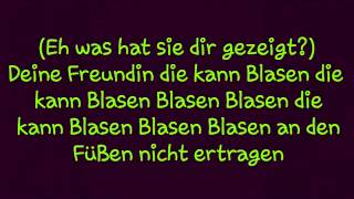 Deine Freundin Sdp Lyrics [upl. by Mildrid998]