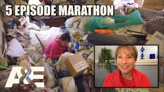 Hoarders Top Episodes MARATHON  Binge Them w Dorothy the Organizer Part 1  AampE [upl. by Mathian637]