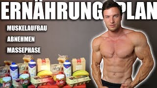 ERNÄHRUNG  So erreichst du deinen Traumkörper   Ernährungsplan und Supplements [upl. by Scoter705]