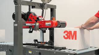 3MMatic™ Adjustable Case Sealer 7000a  See It at Work [upl. by Ardnekahs185]