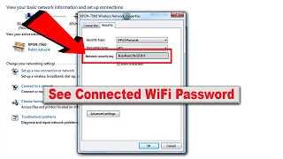 How to Find WiFi Password in Windows 781011  Check Connected WiFi Password [upl. by Annohsat]