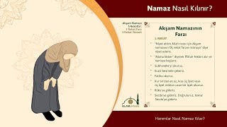 Akşam Namazı Nasıl Kılınır Kadınlar İçin Akşam Namazının Kılınışı [upl. by Dreda538]