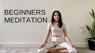 10Minute Guided Meditation For Complete Beginners  Mindful Breath amp Body Awareness [upl. by Eiduam]