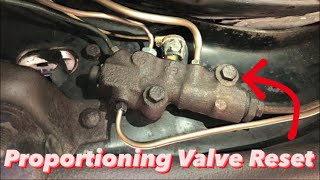 GM Proportioning Valve Reset [upl. by Macpherson]