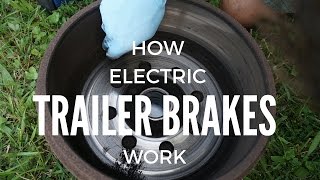 How Electric Trailer Brakes Work [upl. by Ydorb]