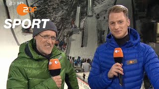 fragZDFsport mit Toni Innauer  Vierschanzentournee  ZDF [upl. by Aicac]