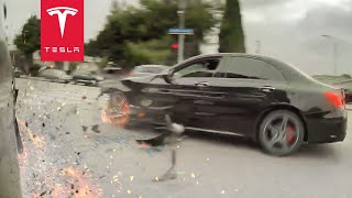 UNSOLVED TESLA CRASH BAFFLES THE POLICE [upl. by Kampmann]