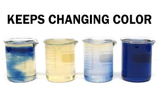 Recreating the BriggsRauscher oscillating reaction [upl. by Eyssej]