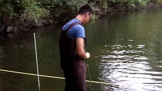 River Tutorial  Measuring Stream Depth [upl. by Bramwell]