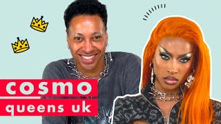 Drag Race UKs Tayce is here to slay with this iconic makeup transformation  Cosmo Queens UK [upl. by Panther]