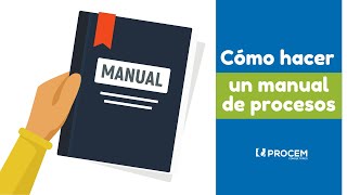 Cómo hacer un manual de procesos [upl. by Ainnet]